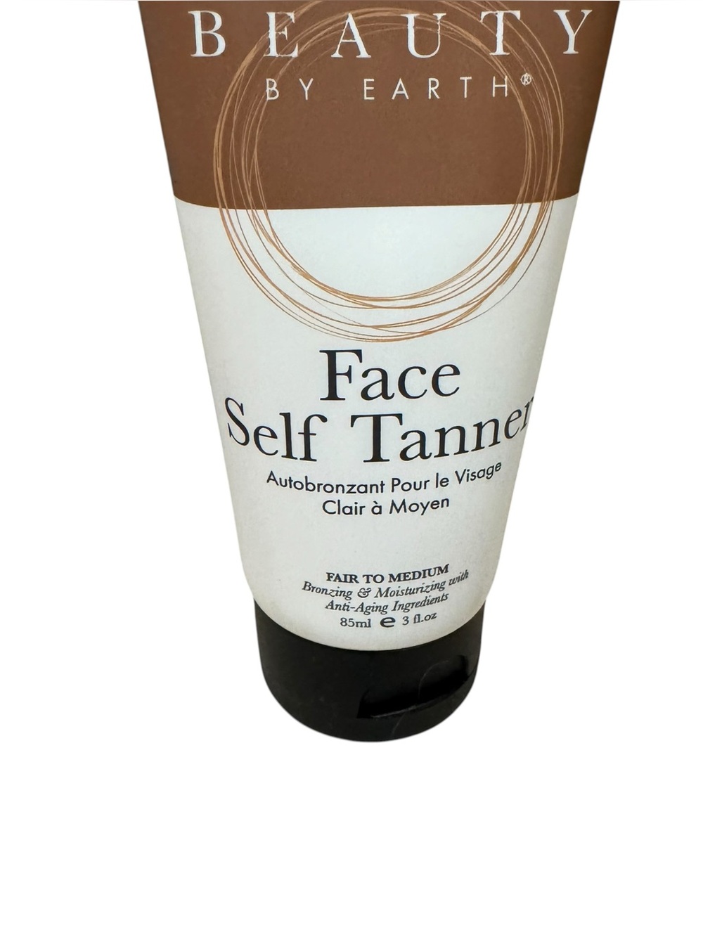 Beauty by Earth Self Tanner Kit Lotion Face and 3 Mitt Set NEW Fair to Medium - Picture 4 of 7